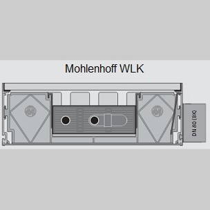 Конвектор Mohlenhoff WLK 2-х трубный, WLK 180-140-1000