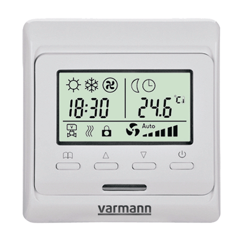 Настенный регулятор Varmann Vartronic Принудительная конвекция тип 703303