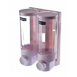 Дозатор для жидкого мыла BXG SD -2006 С (2х 0,4L) (изделие из пластмассы)