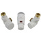 Комплект термостатический SCHLOSSER Elegant Mini GZ 1/2 х М22х1,5 белый (осевой), арт. 603400045