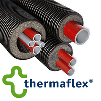 Предварительно изолированные трубы (теплотрассы) Thermaflex  Flexalen
