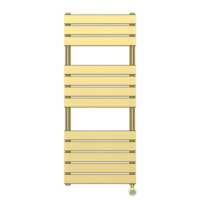 Полотенцесушитель электрический Primoclima PANEL 1200*500 12 трубок 600W, Золото матовое
