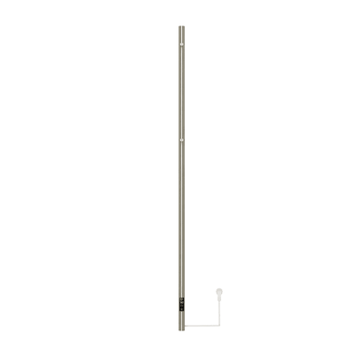 Полотенцесушитель электрический Primoclima STICK 1600, 1 трубка 150W, никель матовый