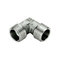 TIEMME Угольник НН никелированный 3/4х3/4 для стальных труб резьбовой 1500372