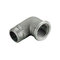 TIEMME Угольник HB 1/2x1/2 никелированный для стальных труб резьбовой 1500057