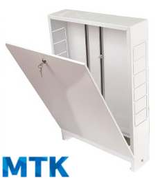 Шкаф распределительный наружный МТК ШРН-1, для коллектора до 5-ти отводов, 651х120х453