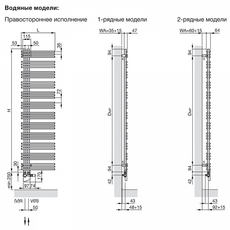 Zehnder Yucca Asym